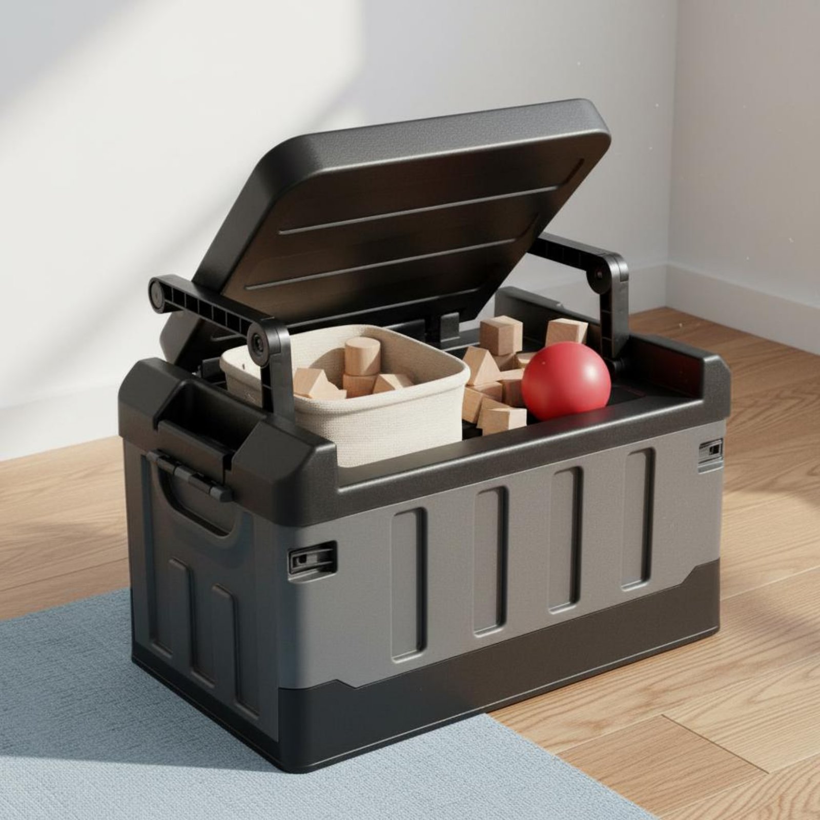 Outdoor Camping Gear - Coffre de rangement multifonctionnel portable avec