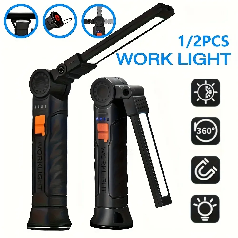 Camping Lantern - Lampe de poche LED COB Portable,