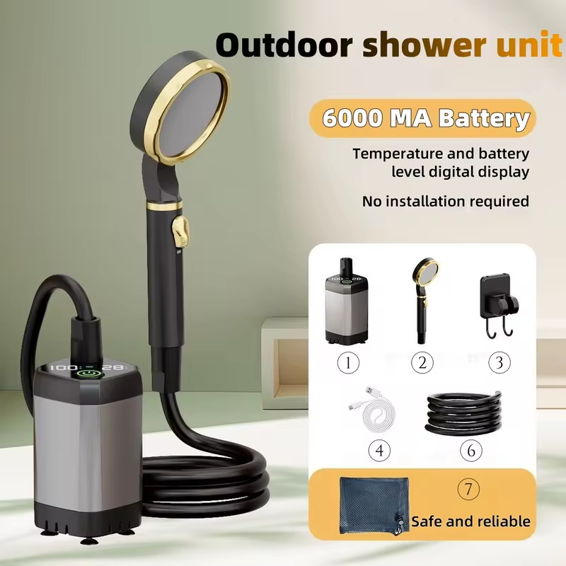 Kit de douche électrique porta - Outdoor Camping Showers avis et prix