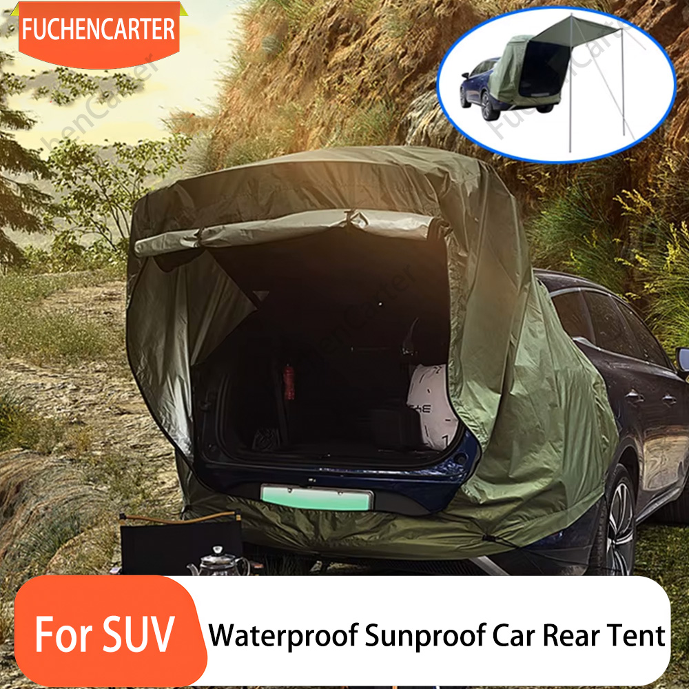 Tente de camping extérieure po - Outdoor Camping Car Tail Tent avis et prix