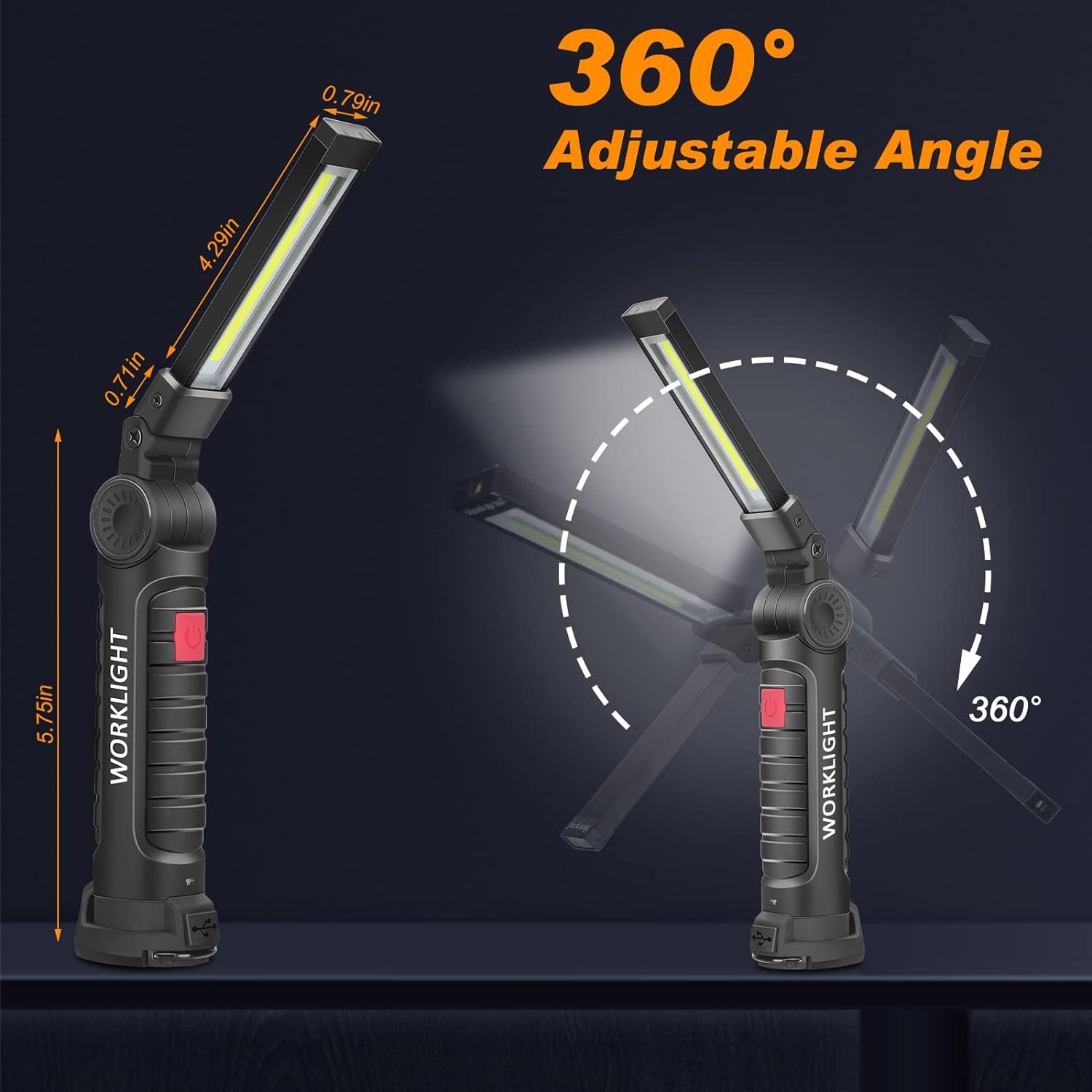 Lampe de poche portable rechar - Outdoor Camping Lighting avis et prix