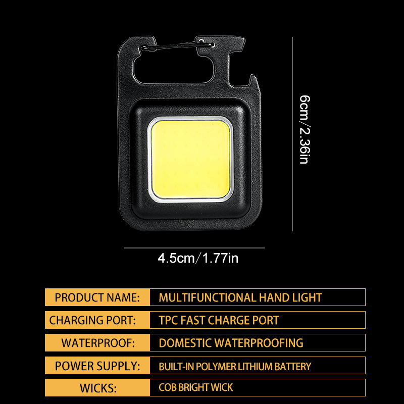 Lampe de poche MINI COB à clé, - Camping Lantern avis et prix